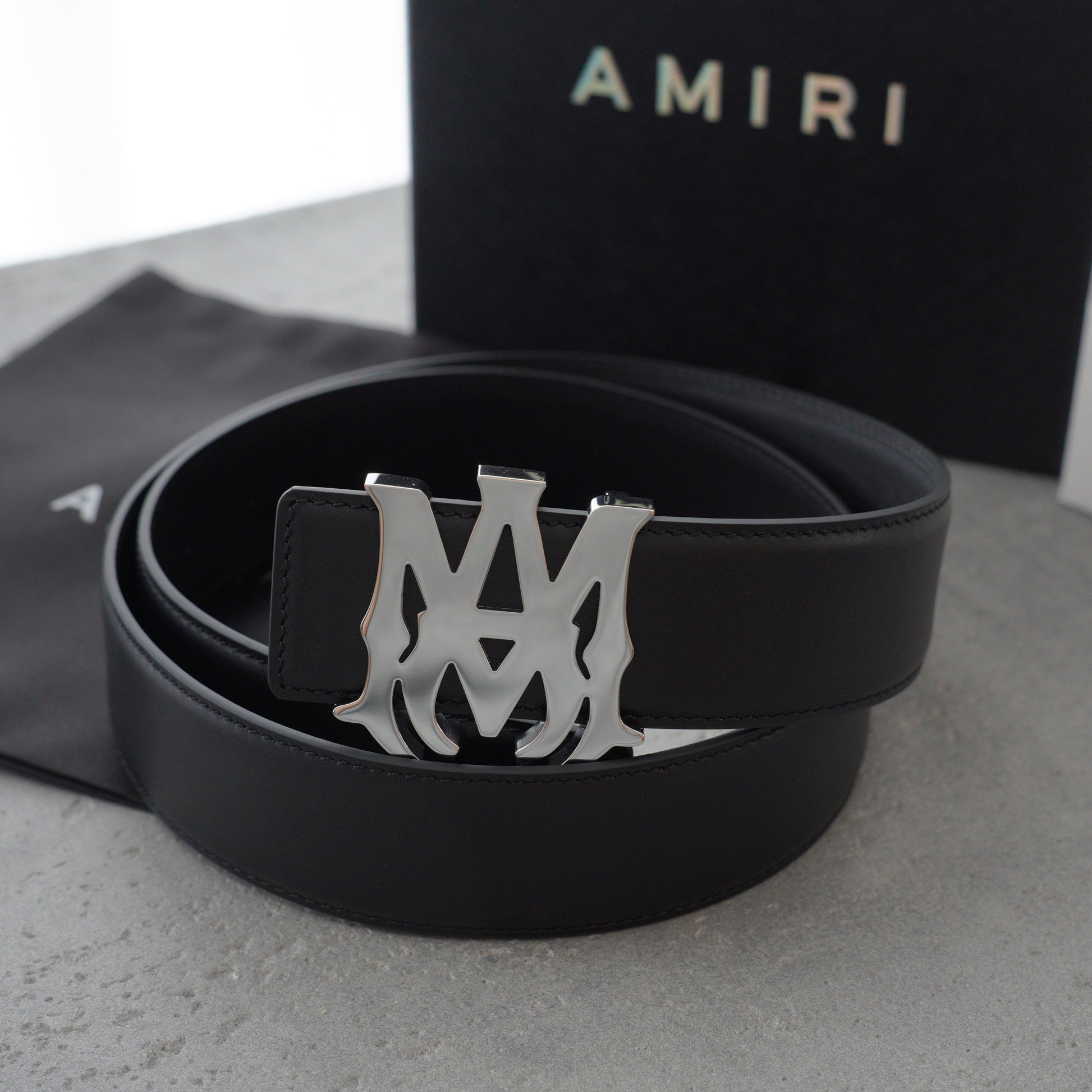 AMIRI Double-sided Leather Belt