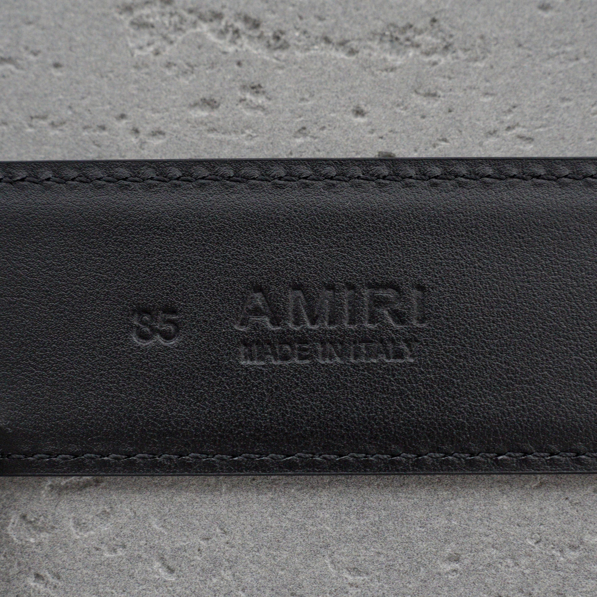 AMIRI Double-sided Leather Belt