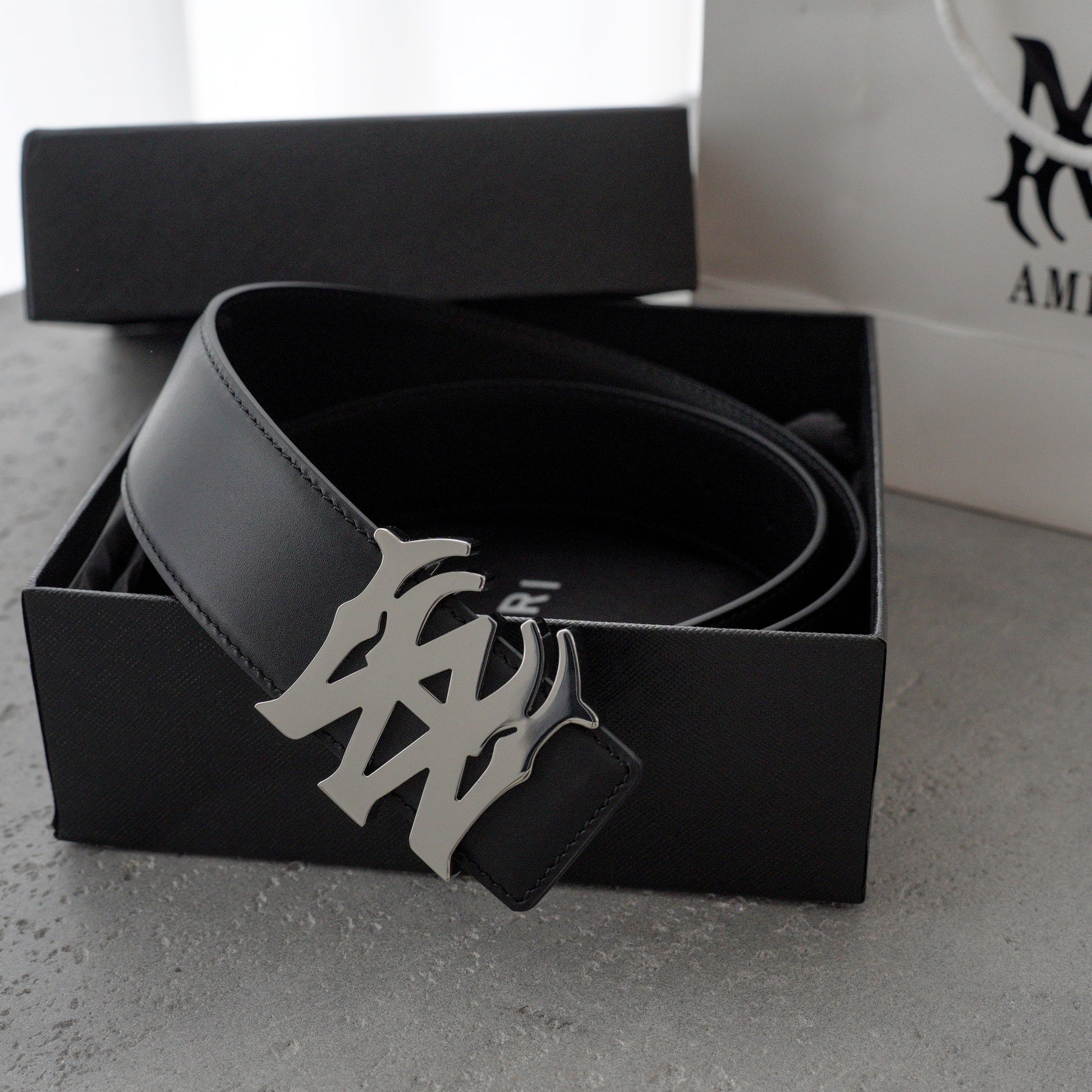 AMIRI Double-sided Leather Belt