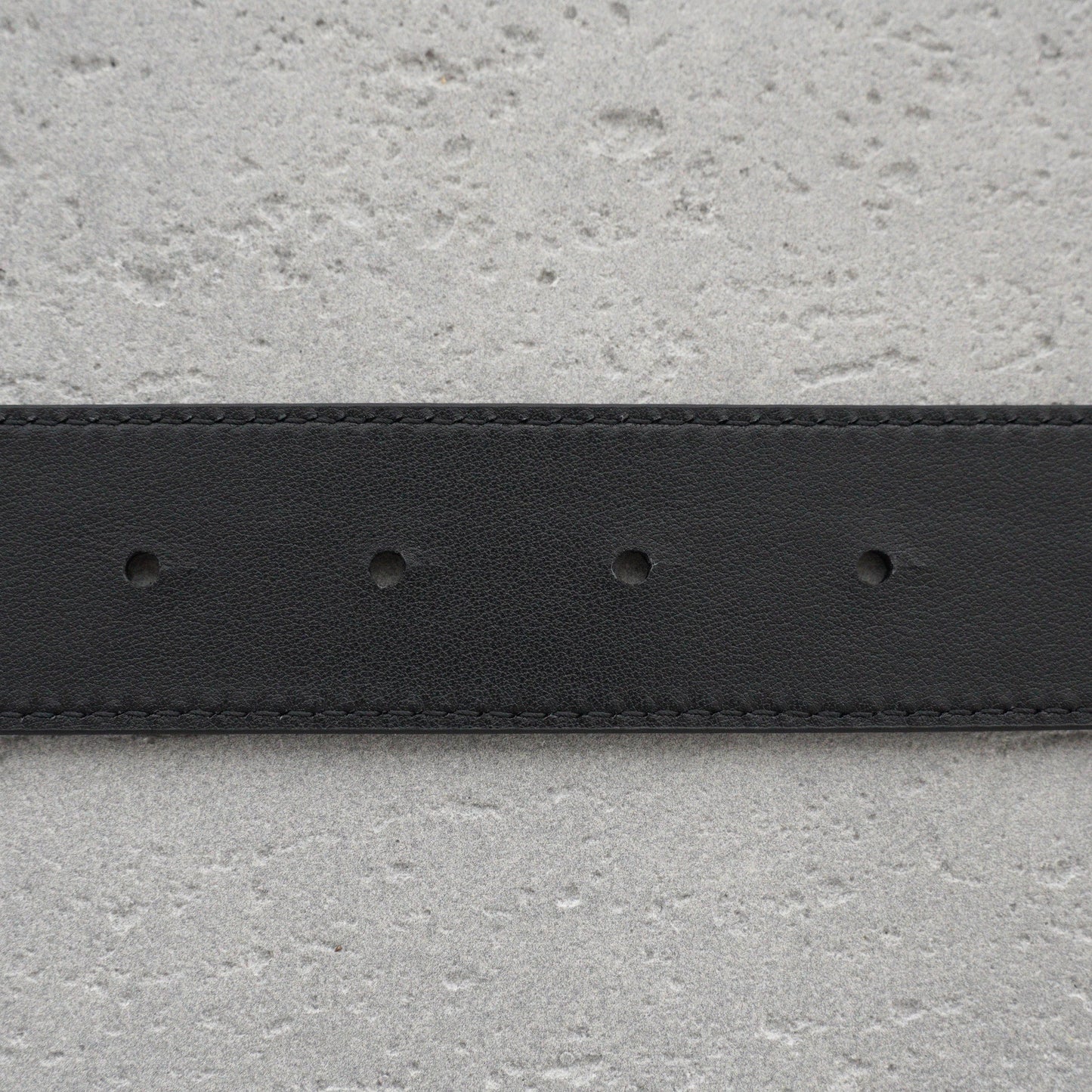 Balenciaga Men's Bb Large Belt in Black-3.5cm