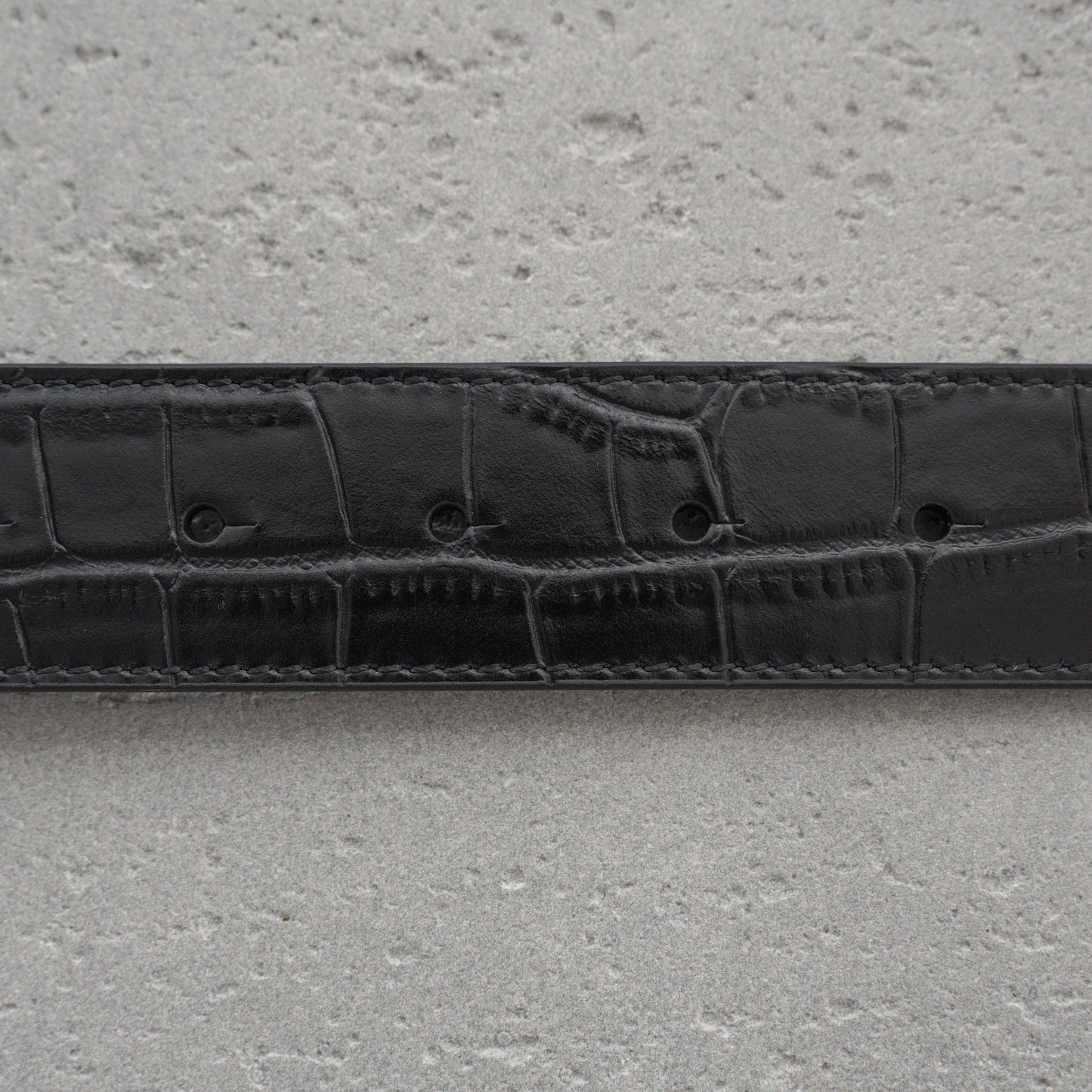 Balenciaga Men's Bb Large Belt in Black-3.5cm