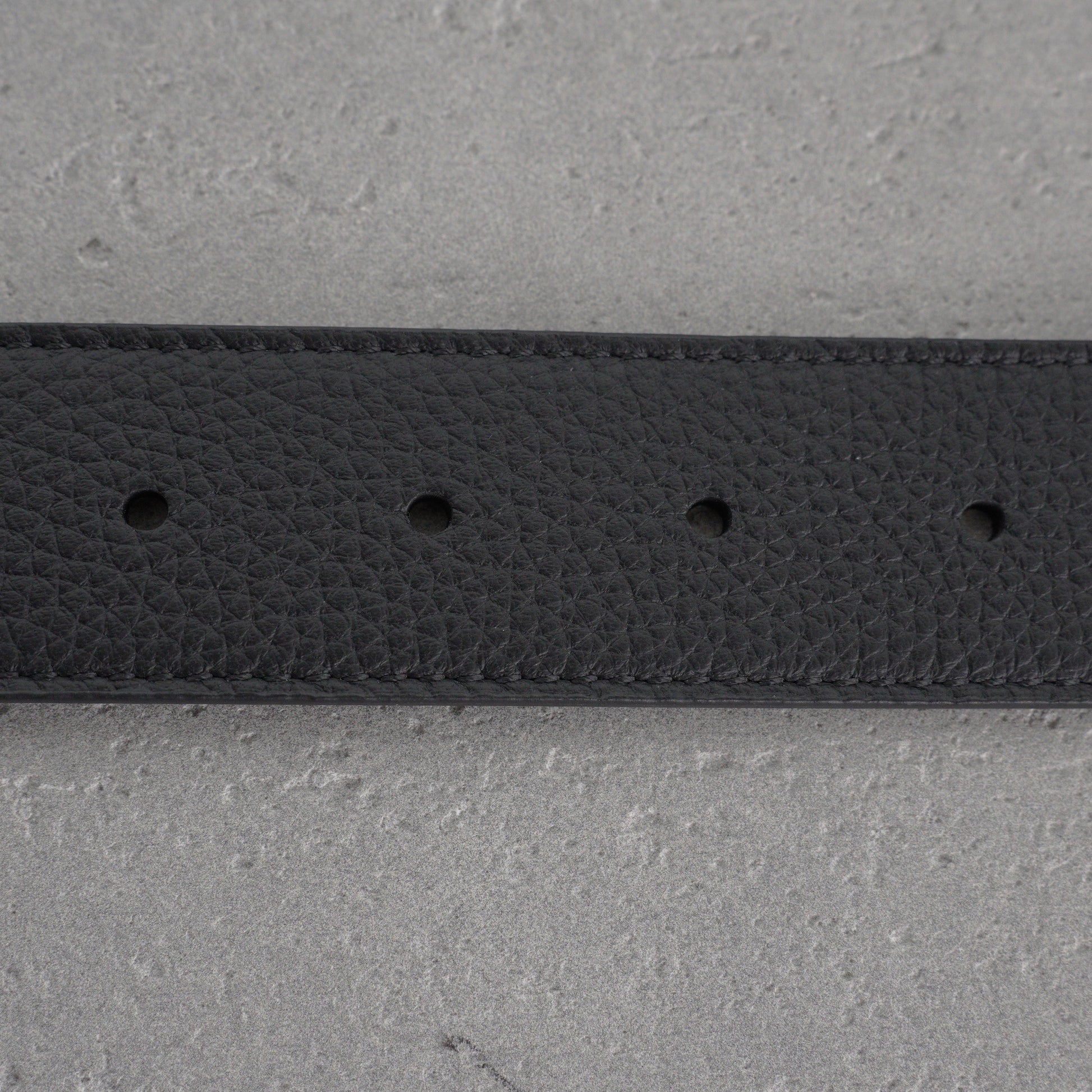 Balenciaga Bb Large Belt in Black-3.5cm