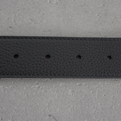 Balenciaga Bb Large Belt in Black-3.5cm