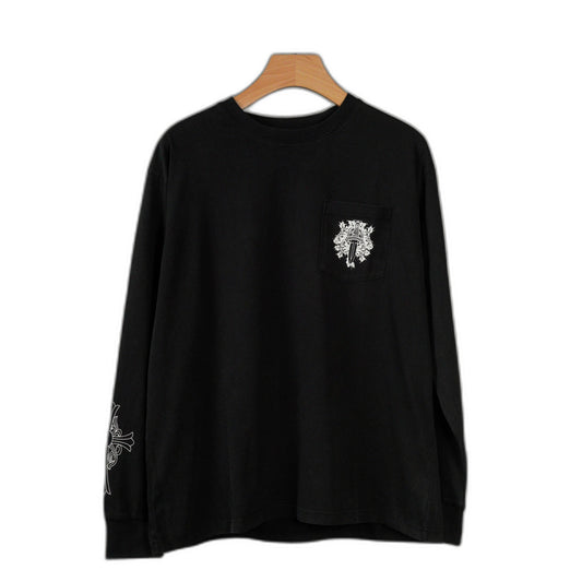 Chrome Hearts Cross Print Long-Sleeve T-Shirt