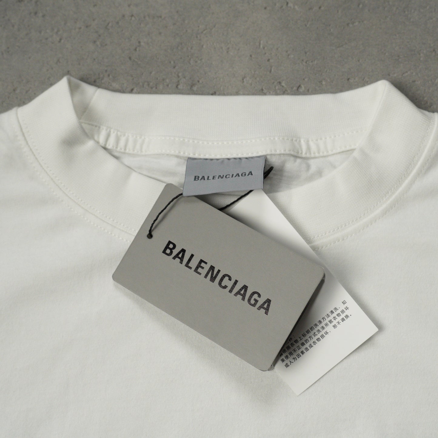 BALENCIAGA Wet Brush Oversized T-Shirt "White"