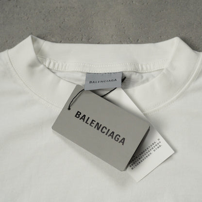 BALENCIAGA Wet Brush Oversized T-Shirt "White"
