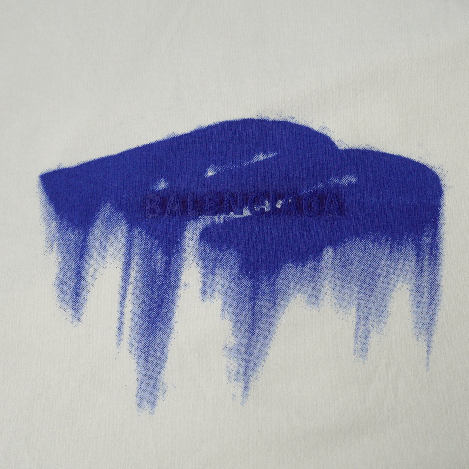 BALENCIAGA Wet Brush Oversized T-Shirt "White"