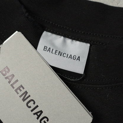BALENCIAGA Messy Spray T-Shirt Medium Fit "Black"