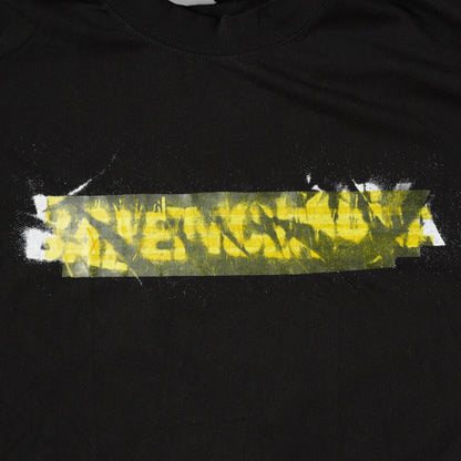 BALENCIAGA Messy Spray T-Shirt Medium Fit "Black"
