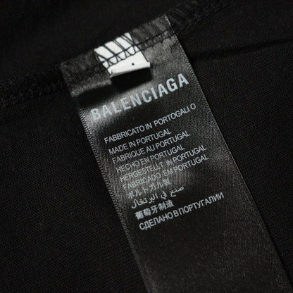 BALENCIAGA Messy Spray T-Shirt Medium Fit "Black"