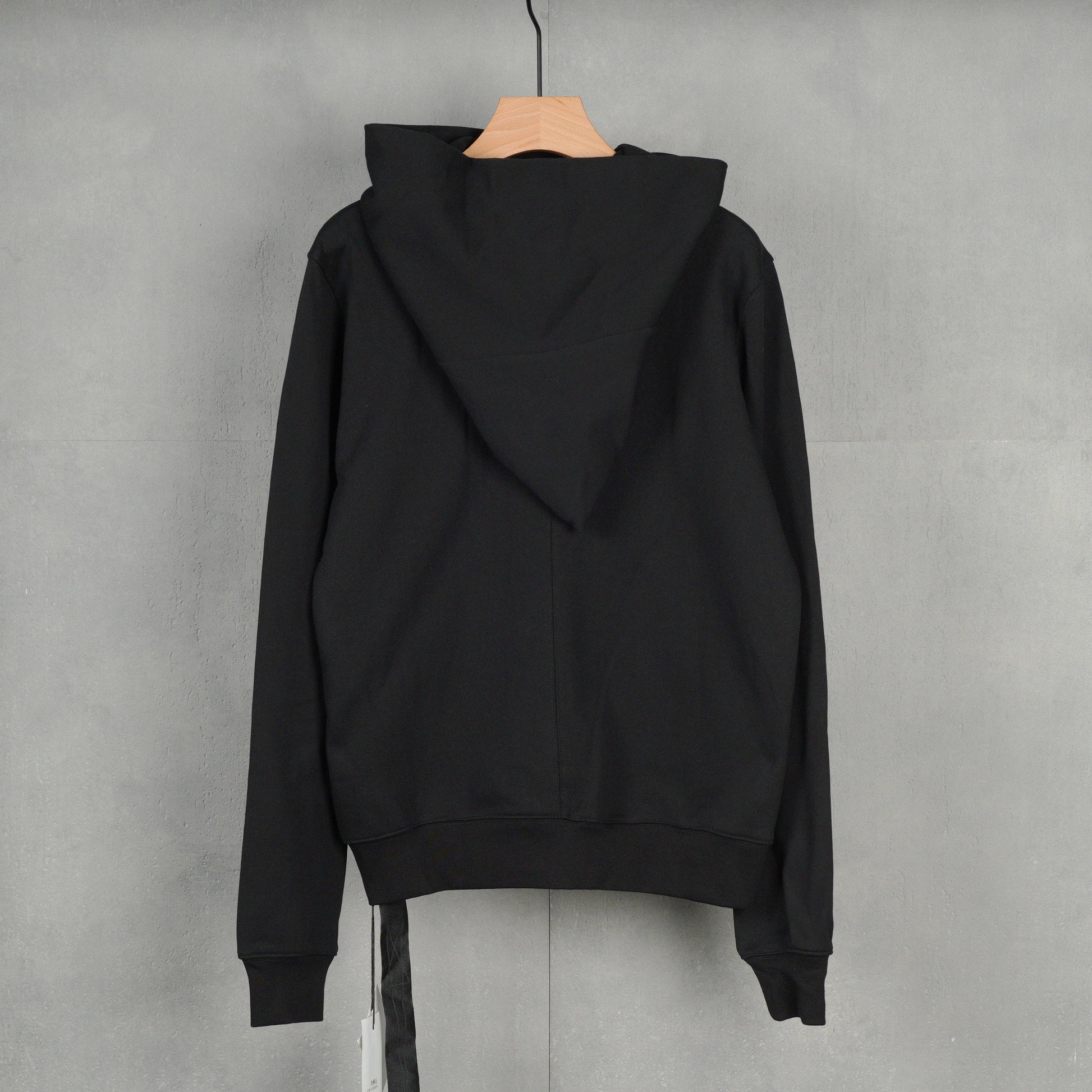 Rick Owens DRKSHDW x Champion Zip Hoodie Black Collaboration