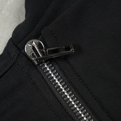 Rick Owens DRKSHDW x Champion Zip Hoodie Black Collaboration