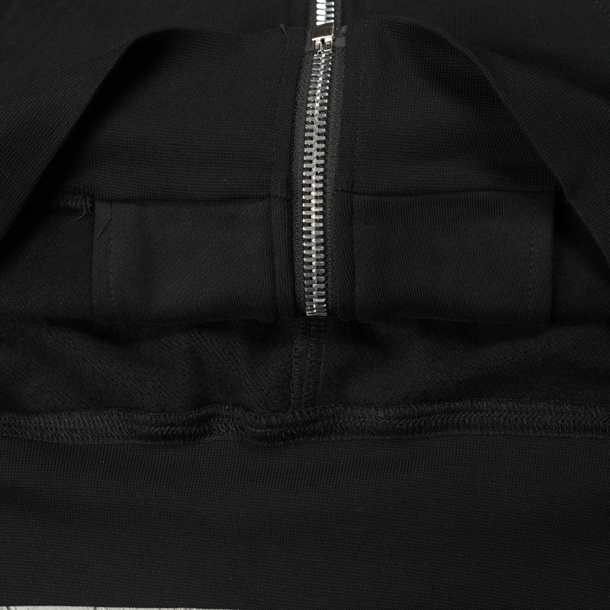 Rick Owens DRKSHDW x Champion Zip Hoodie Black Collaboration