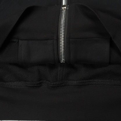 Rick Owens DRKSHDW x Champion Zip Hoodie Black Collaboration