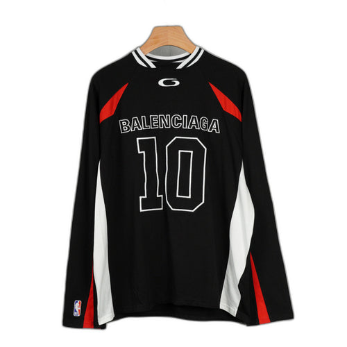 Balenciaga | NBA Collaboration Oversized Long-Sleeve T-Shirt