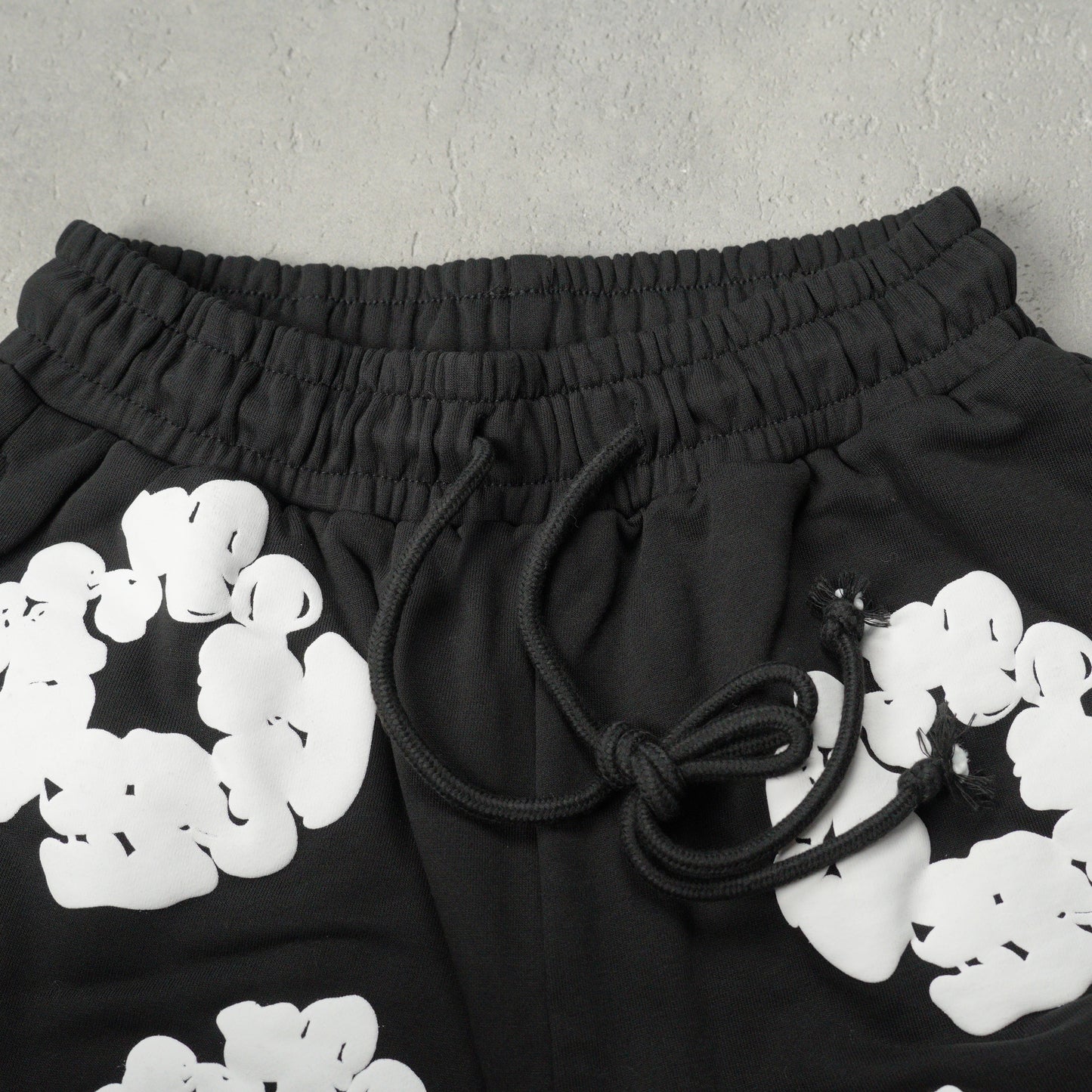 Denim Tears The Cotton Wreath Shorts 'Black'