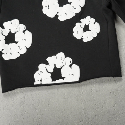 Denim Tears The Cotton Wreath Shorts 'Black'