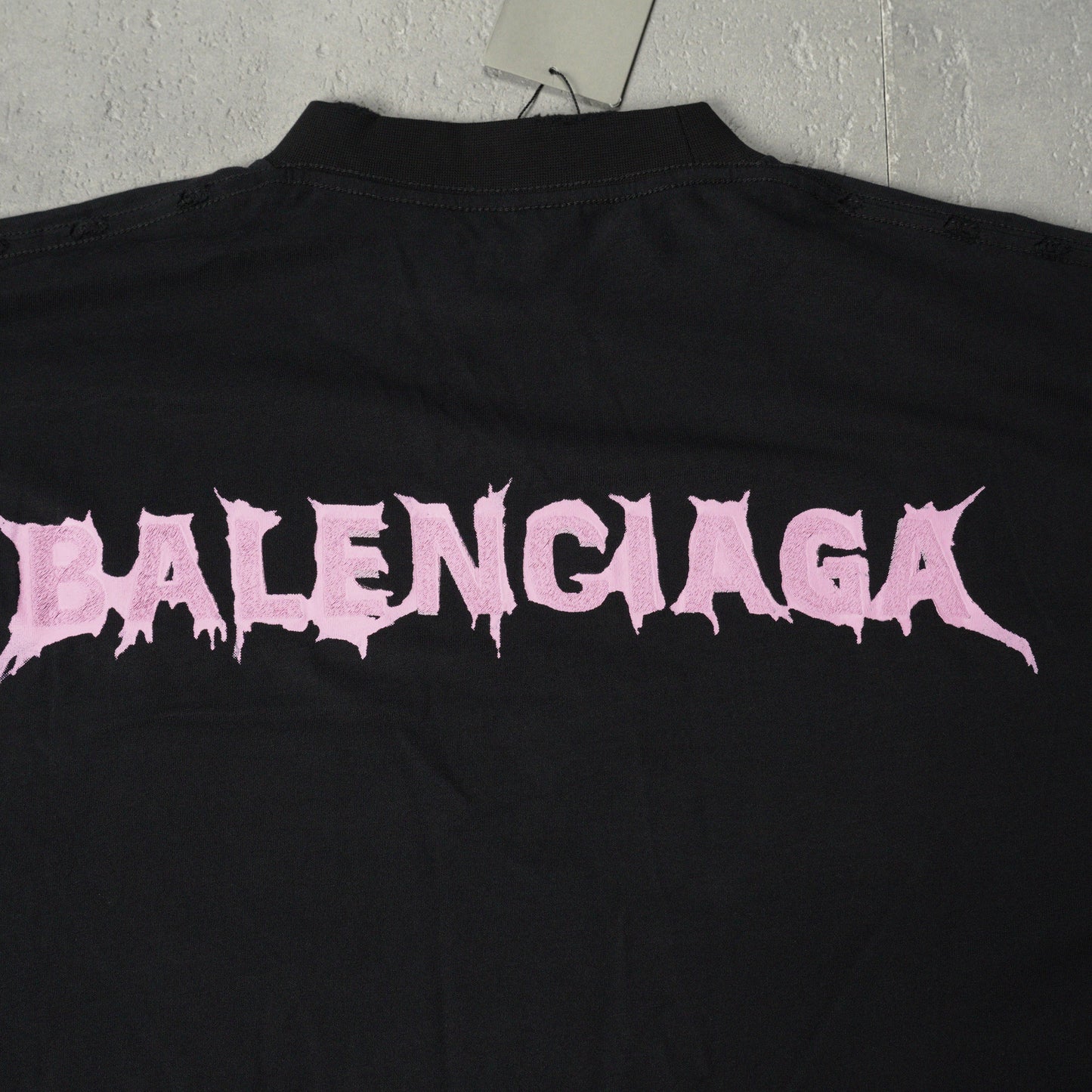 Balenciaga Diy Balenciaga Back Mid-Length T-Shirt