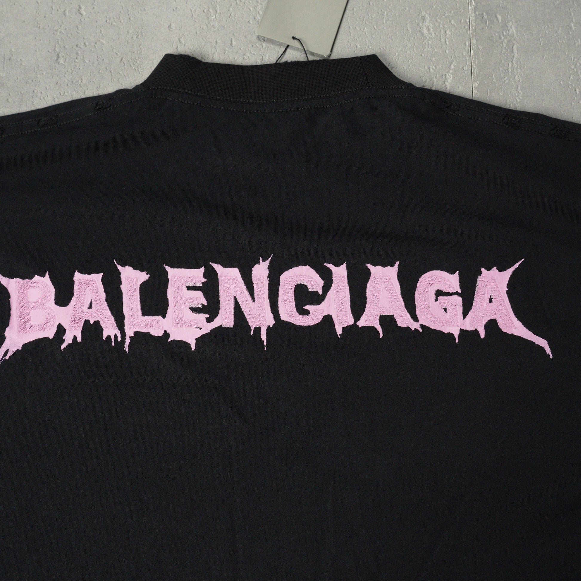 Balenciaga Diy Balenciaga Back Mid-Length T-Shirt