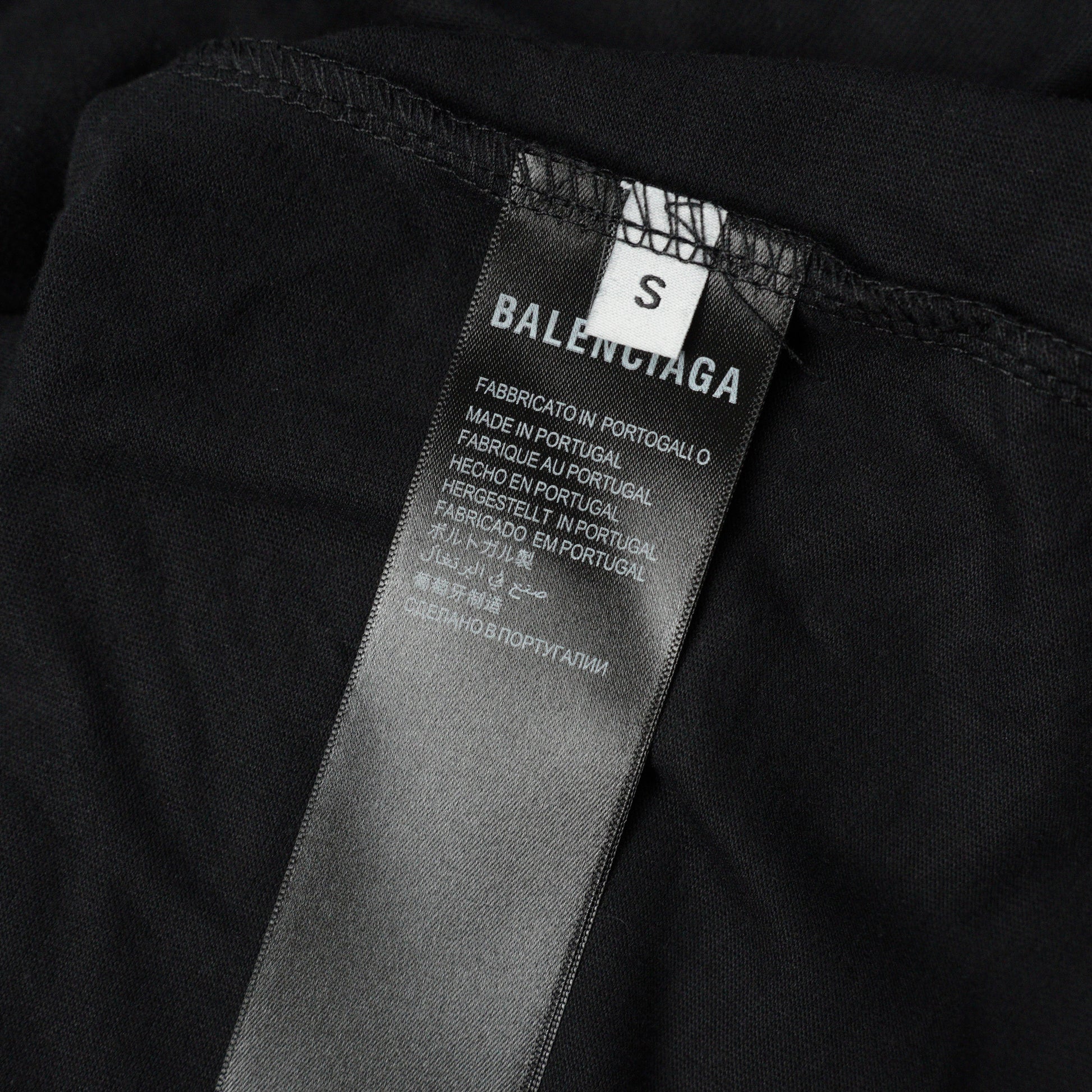 Balenciaga Diy Balenciaga Back Mid-Length T-Shirt