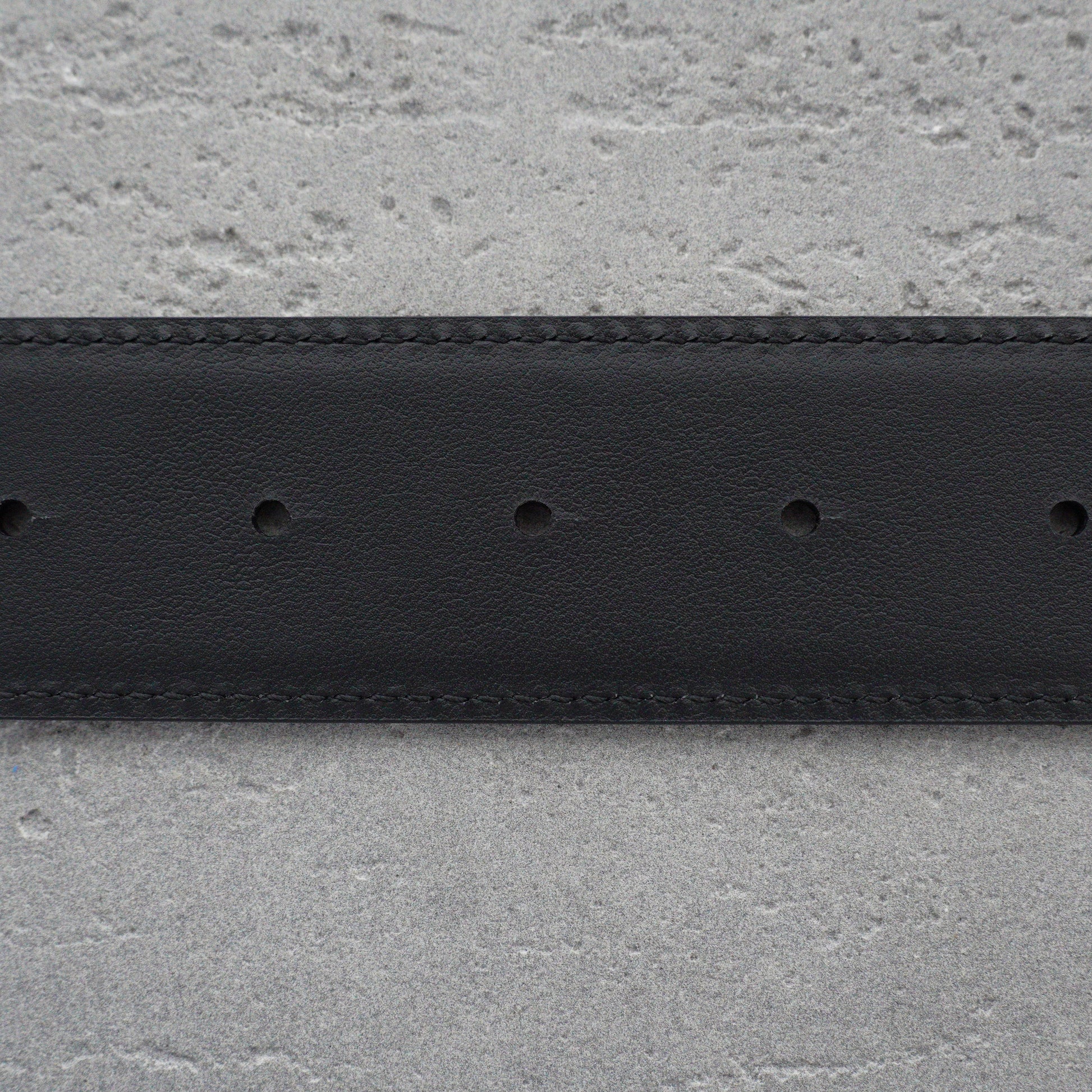 AMIRI Logo motif leather belt 4cm