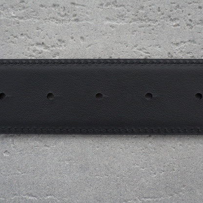 AMIRI Logo motif leather belt 4cm