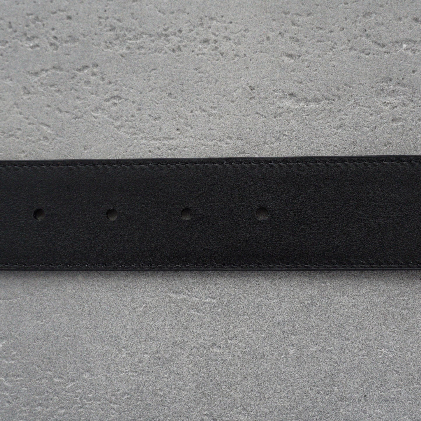 Amiri 3.5cm calfskin belt-black
