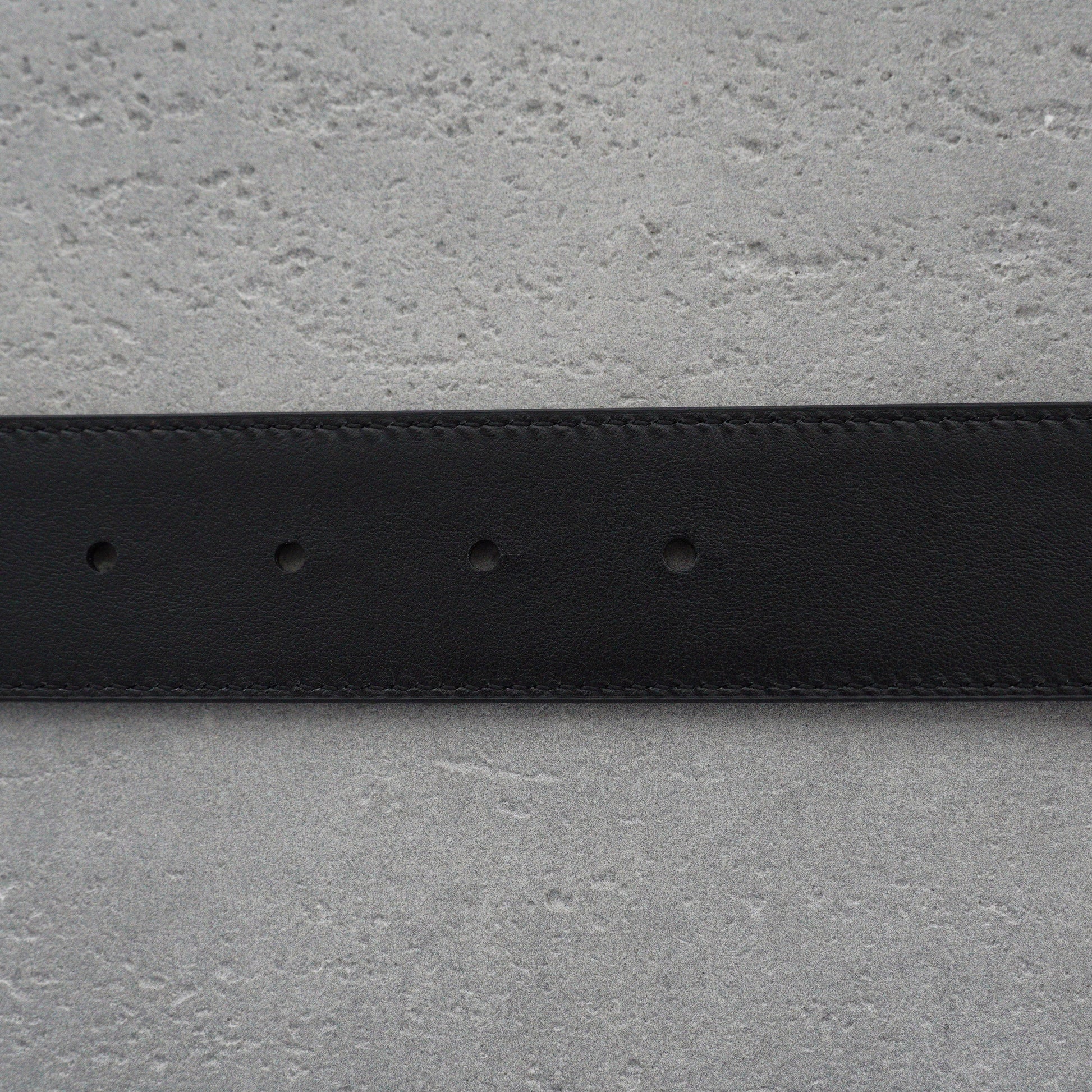 Amiri 3.5cm calfskin belt-black