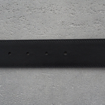 Amiri 3.5cm calfskin belt-black