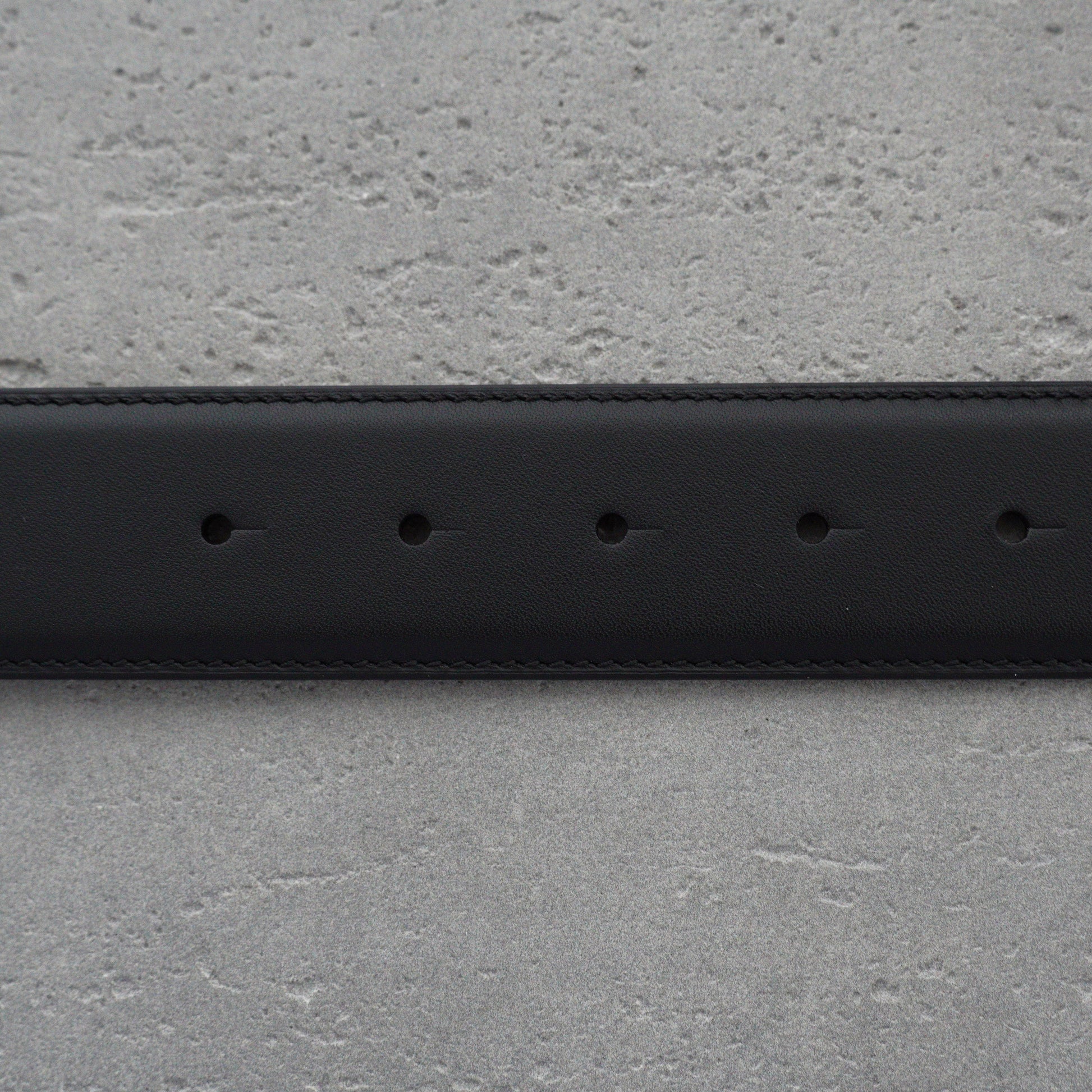 Amiri 3.5cm calfskin belt-black