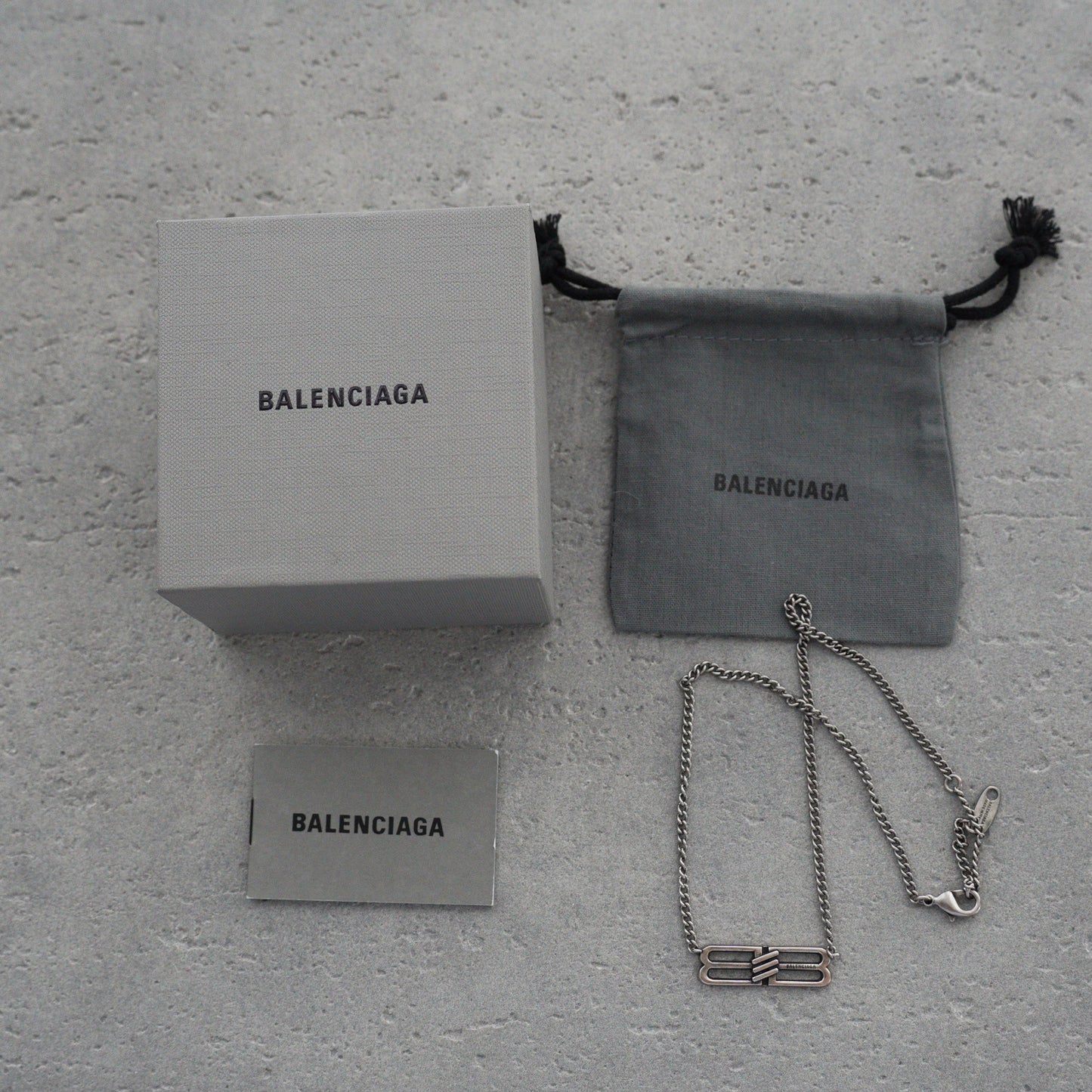 BALENCIAGA BB Icon Necklace