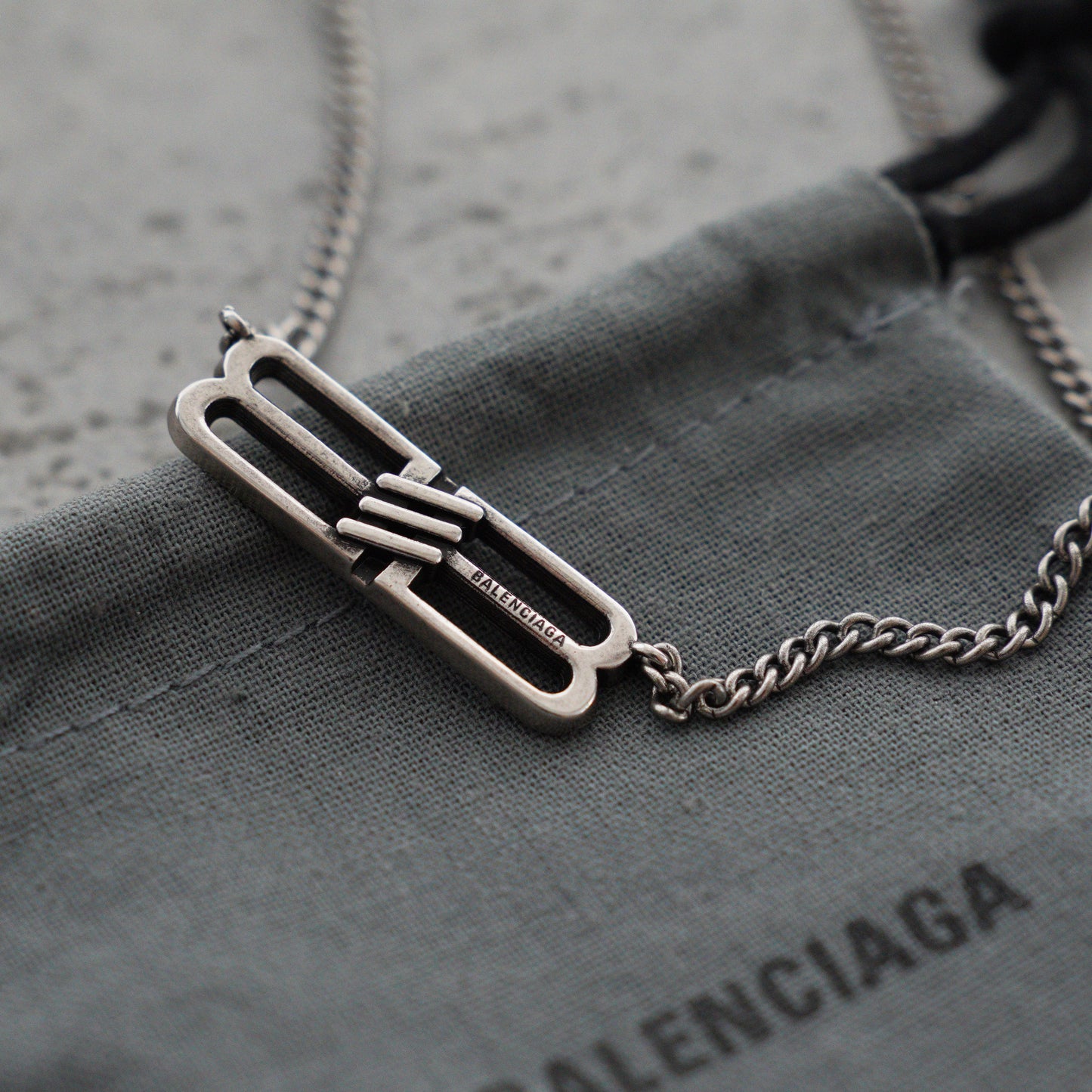 BALENCIAGA BB Icon Necklace