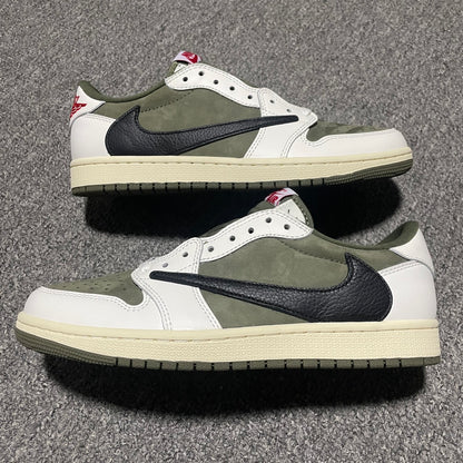 Travis Scott × Nike Air Jordan 1 Low OG SP "Olive"