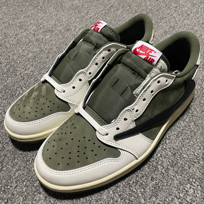Travis Scott × Nike Air Jordan 1 Low OG SP "Olive"