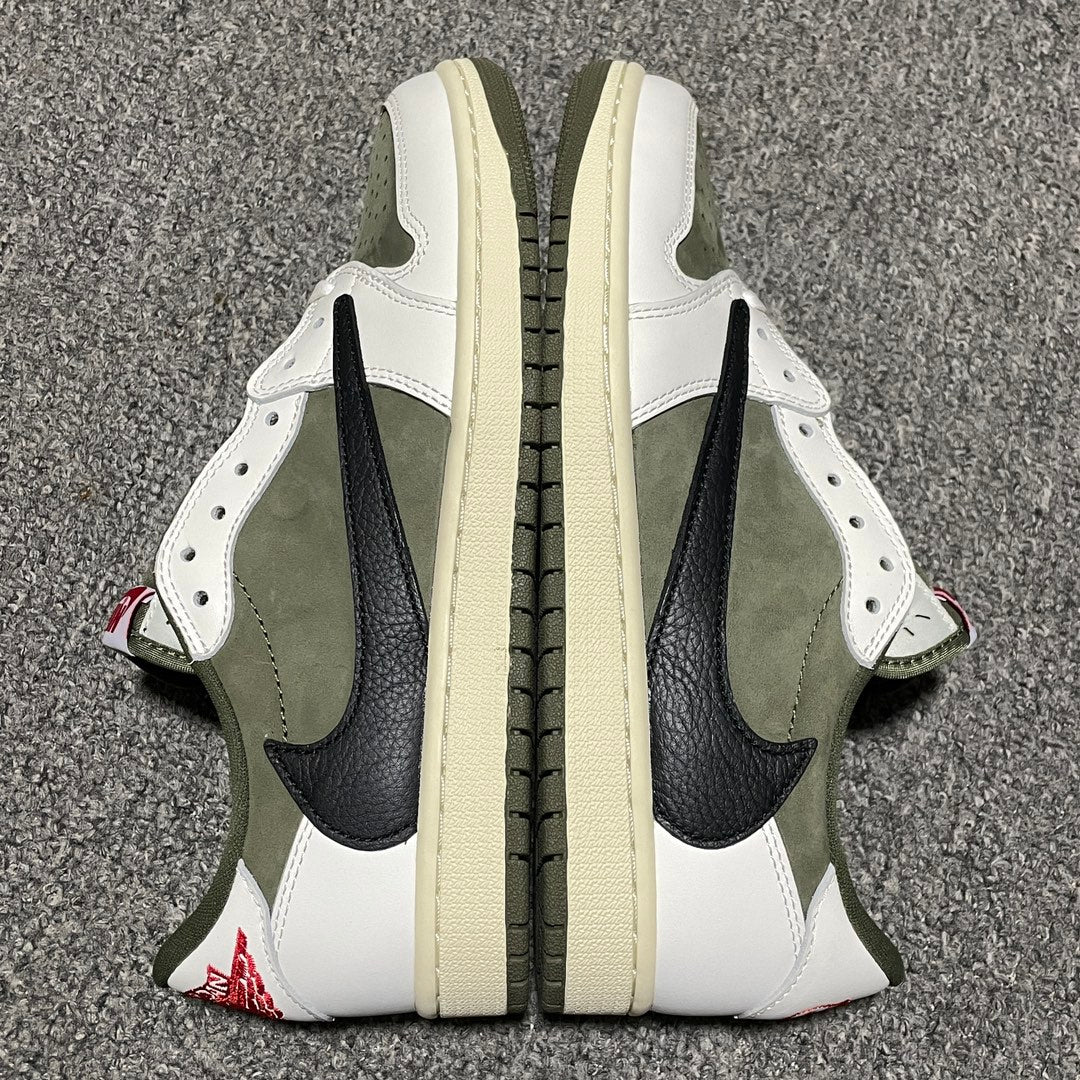 Travis Scott × Nike Air Jordan 1 Low OG SP "Olive"