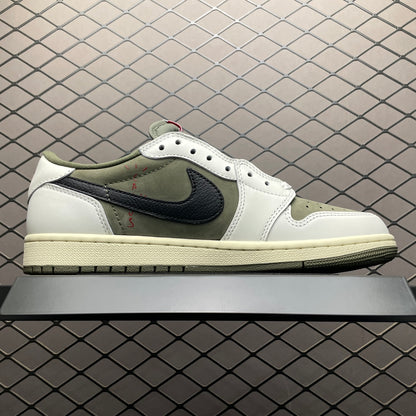 Travis Scott × Nike Air Jordan 1 Low OG SP "Olive"