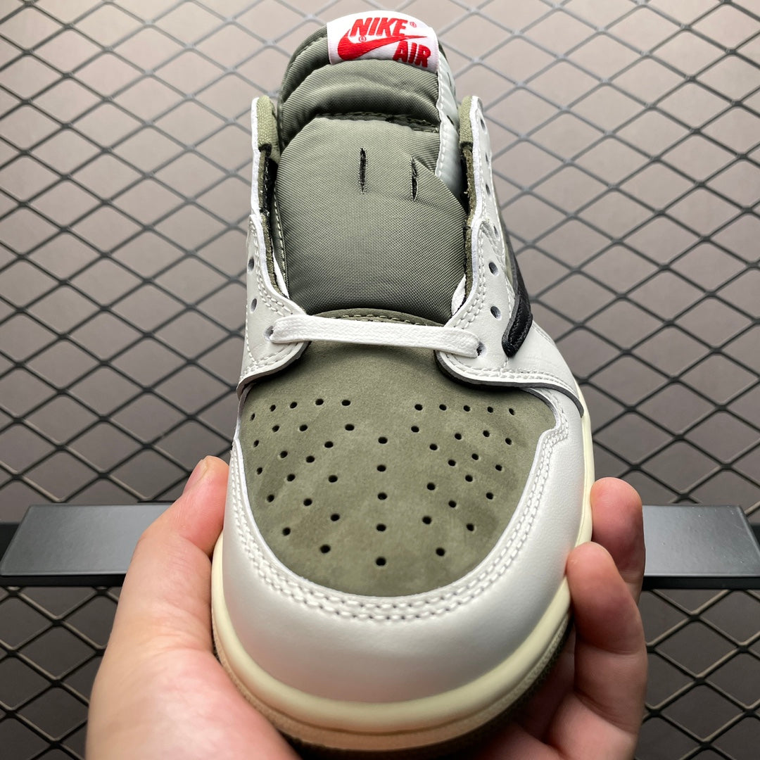 Travis Scott × Nike Air Jordan 1 Low OG SP "Olive"