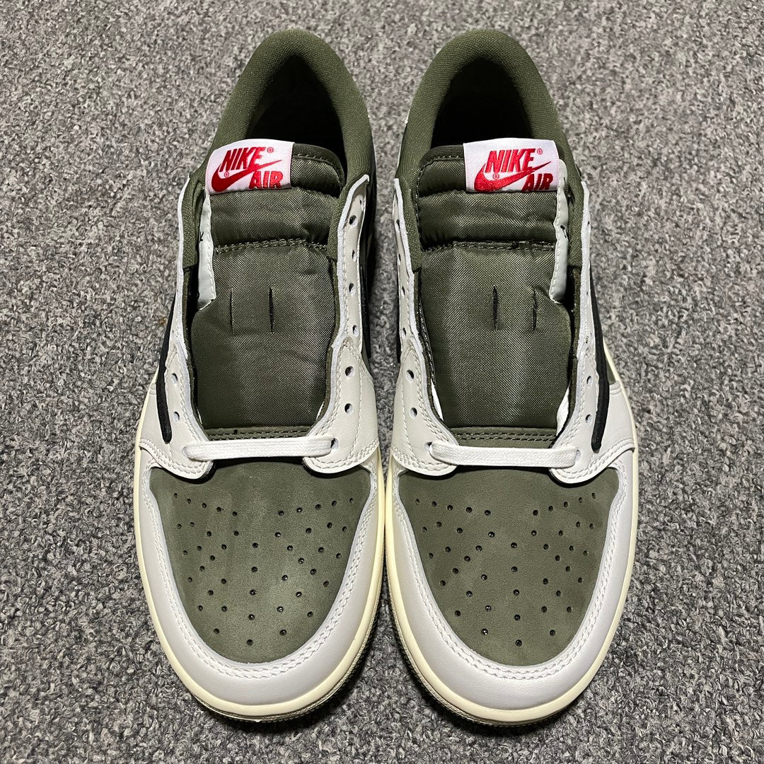 Travis Scott × Nike Air Jordan 1 Low OG SP "Olive"