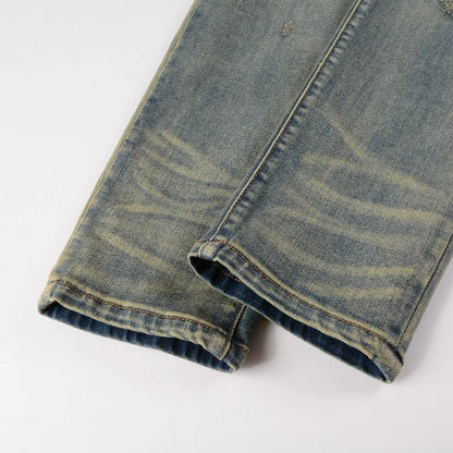 Red Patch Denim