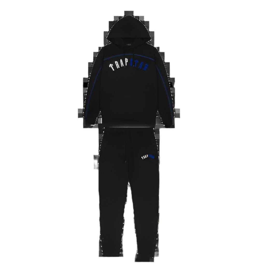 TRAPSTAR セットアップ Black/Blue