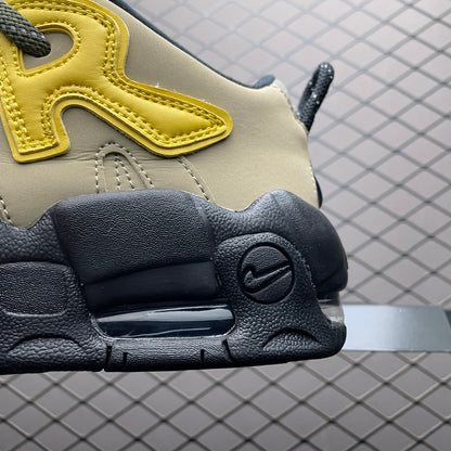 AMBUSH × Nike Air More Uptempo Low "Vivid Sulfur and Limestone"