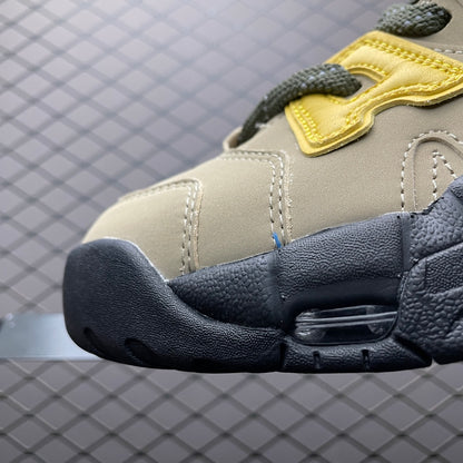 AMBUSH × Nike Air More Uptempo Low "Vivid Sulfur and Limestone"