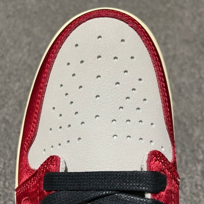 Trophy Room × Nike Air Jordan 1 Low OG "Sail and Varsity Red"