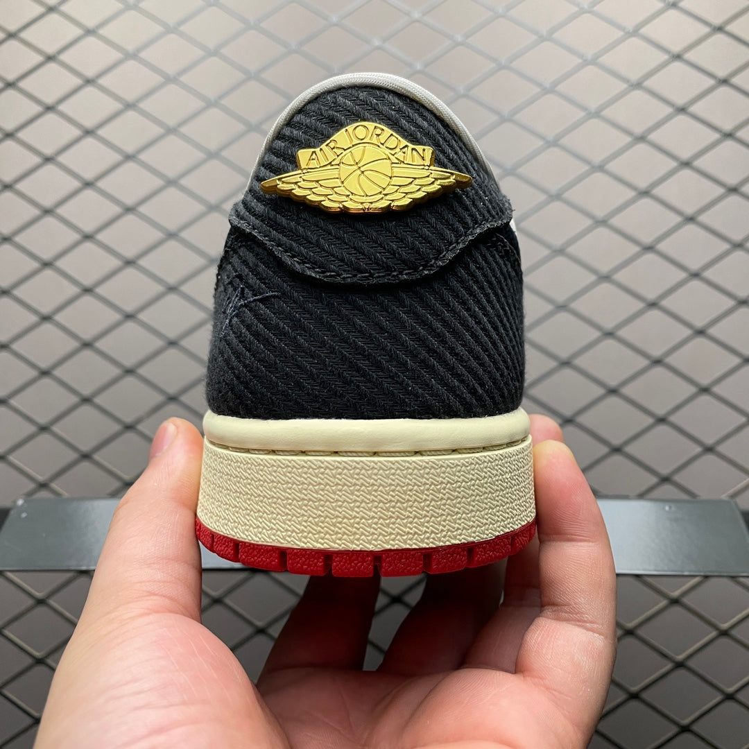Trophy Room × Nike Air Jordan 1 Low OG "Sail and Varsity Red"