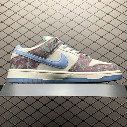Crenshaw Skate Club × Nike SB Dunk Low PRO QS "Sail/Light Blue-Cedar"