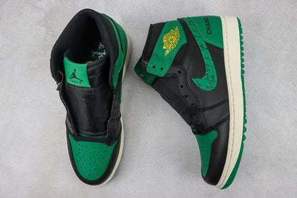 Eastside Golf × Nike Air Jordan 1 High Golf "Black/Malachite/1961"