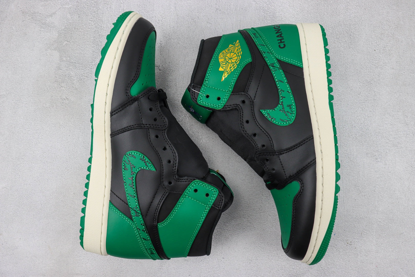 Eastside Golf × Nike Air Jordan 1 High Golf "Black/Malachite/1961"