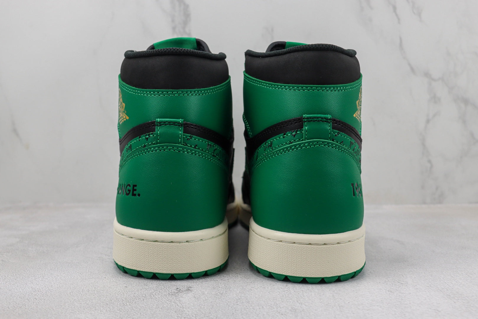 Eastside Golf × Nike Air Jordan 1 High Golf "Black/Malachite/1961"