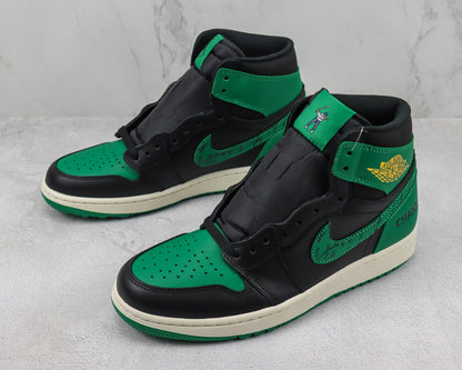 Eastside Golf × Nike Air Jordan 1 High Golf "Black/Malachite/1961"