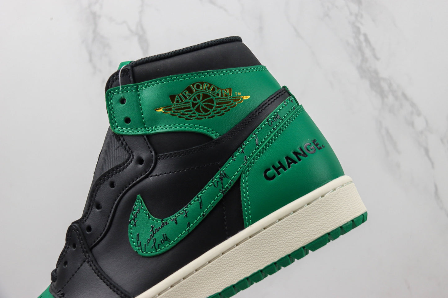 Eastside Golf × Nike Air Jordan 1 High Golf "Black/Malachite/1961"
